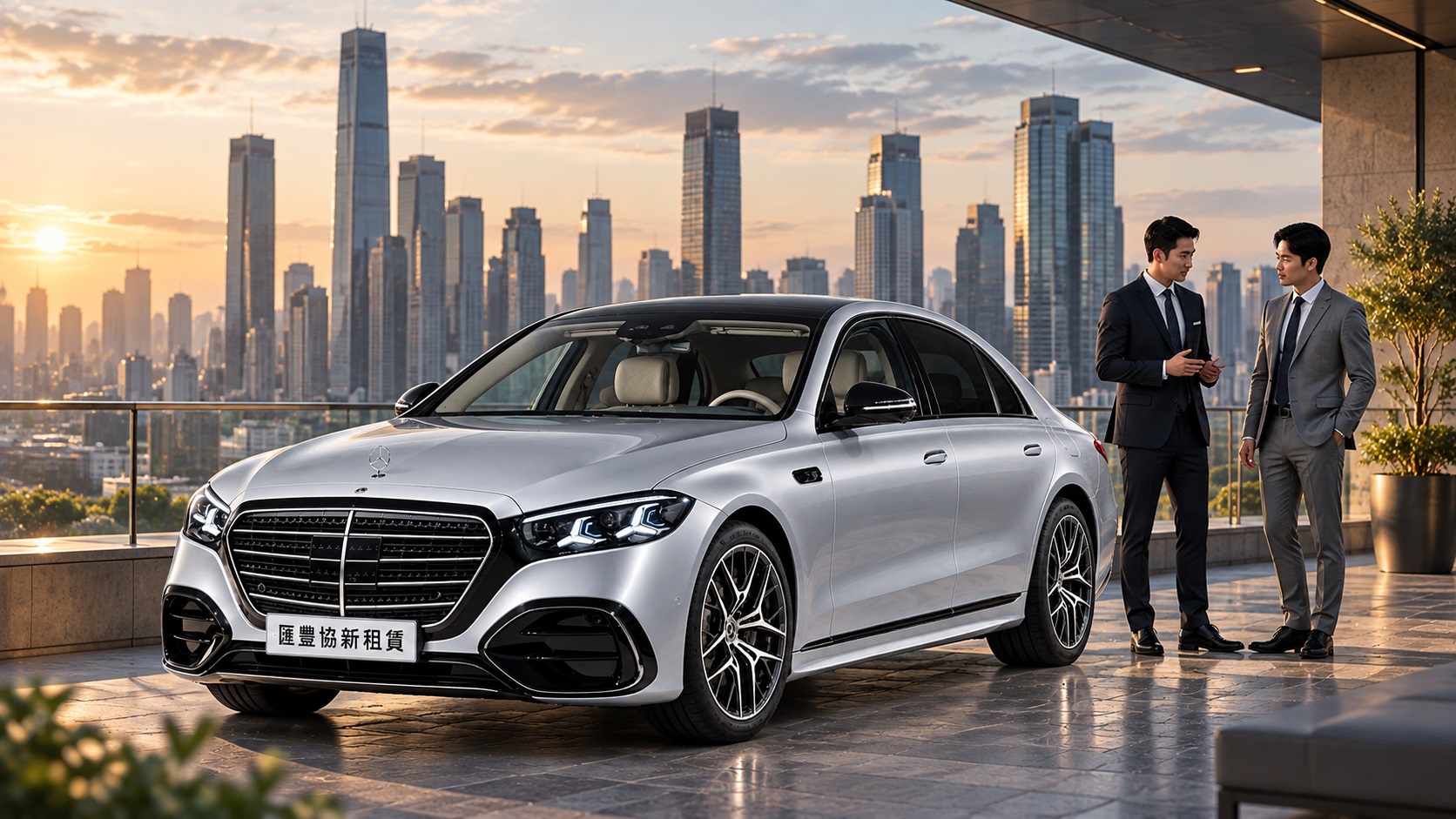 Mercedes-Benz S-Class高階主管與企業商務用車情境